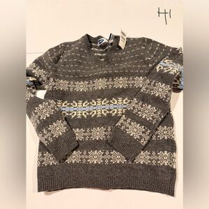 Old navy gray vintage sweatshirt  sz M nwt